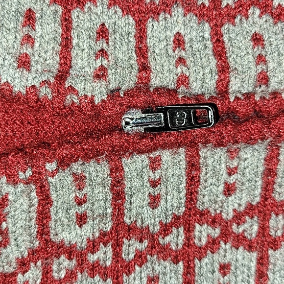 Vintage. Made in USA. 1 of a kind. Full-zip Cardigan. Men's size Large. - Picture 7 of 16